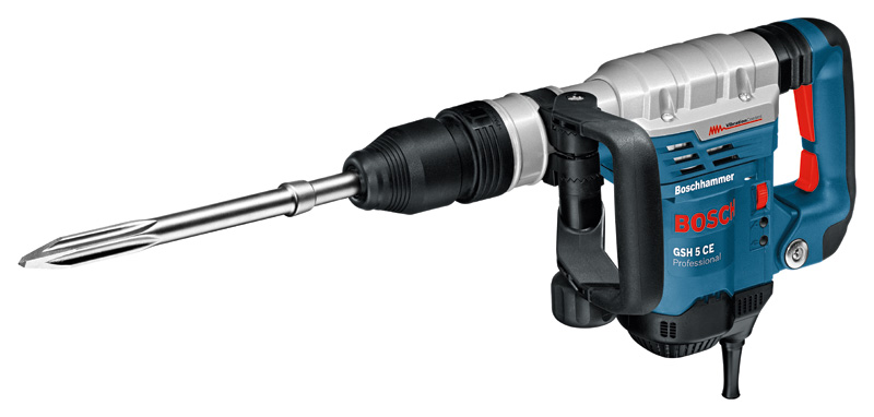 Schlaghammer mit SDS max GSH 5 CE im Handwerkerkoffer Produktbild img2 L