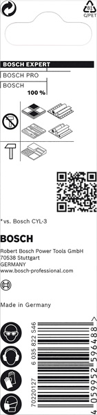 EXPERT CYL-9 Multi Construction Bohrer, 6x200x250 mm Produktbild img3 L