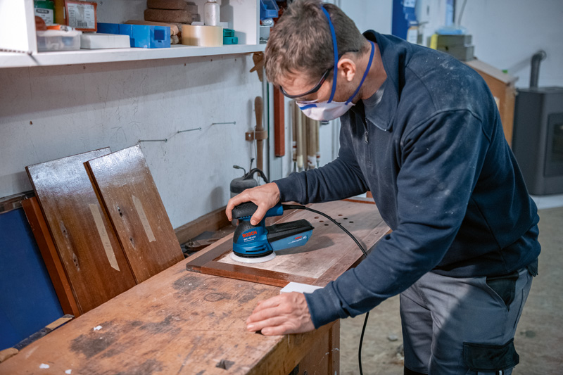 Exzenterschleifer GEX 125-1 AE, mit 3 x Schleifblatt C470, im Handwerkerkoffer Produktbild img6 L