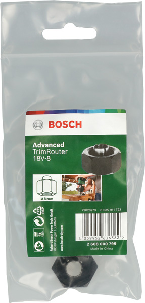 Spannhülse 8 mm für Advanced TrimRouter Produktbild img2 L