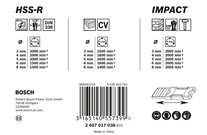 15tlg. Gemischtes Bohrer-Set Produktbild img3 L