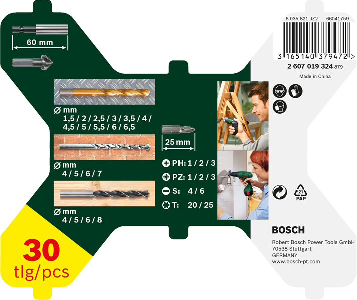 X-Line TiN-beschichtetes Set, 30-tlg. Produktbild img3 L