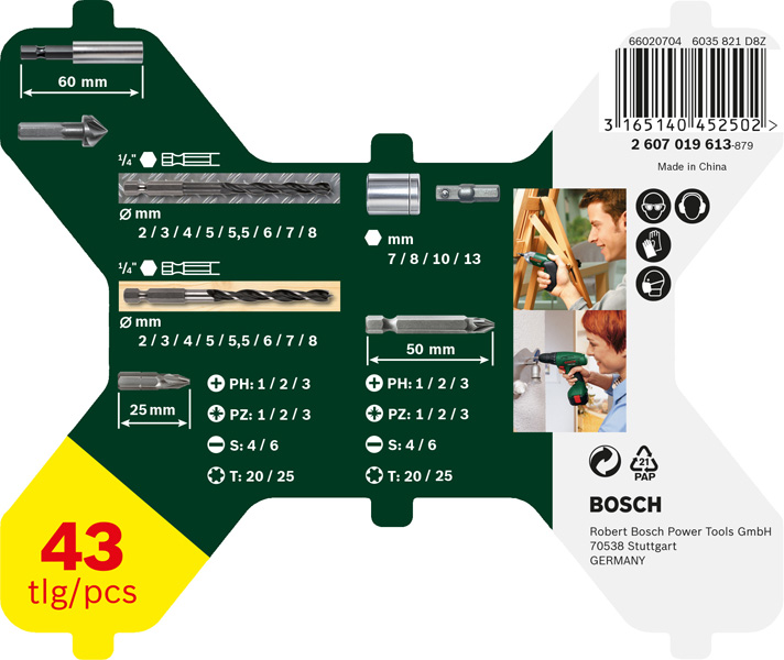 Sechskantbohrer X-Line-Set, 43 teilig Produktbild img3 L