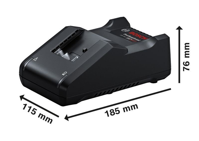 Combo Kit Set mit 3 18V-Werkzeugen: GSB + GBH + GWS + 2x GBA 4.0Ah + GAL18V-40 Produktbild img8 L