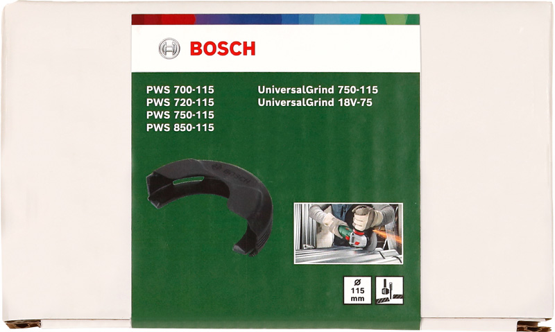 Schutzkombinationshaube zum Schneiden, aufsteckbarer Kunststoff, 115 mm Produktbild img3 L