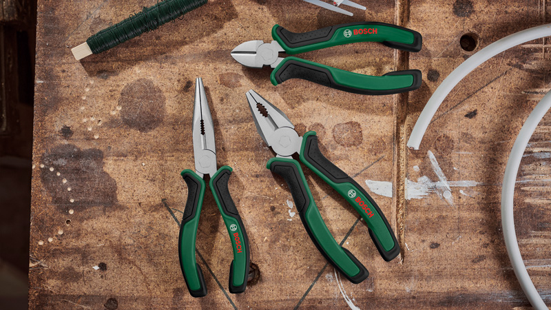 Handwerkzeuge Diagonal-Seitenschneider 160 mm Produktbild img4 L