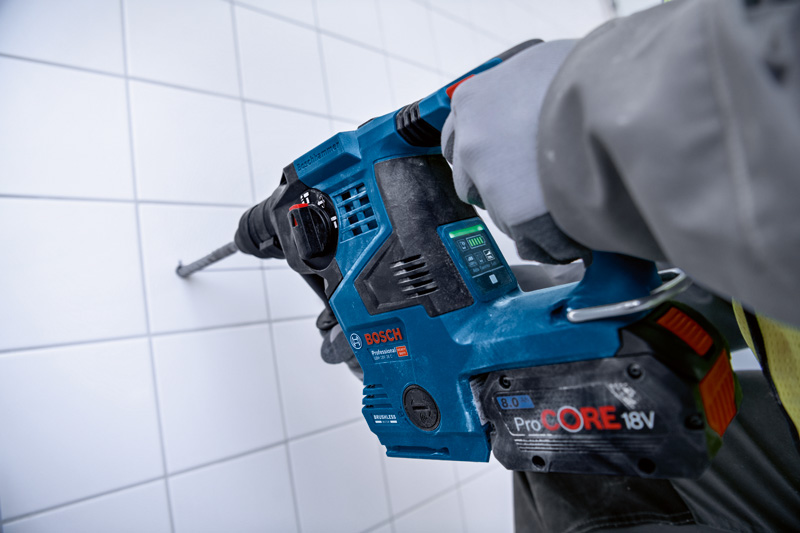 Akku-Bohrhammer mit SDS plus GBH 18V-28 C in L-BOXX Produktbild img5 L