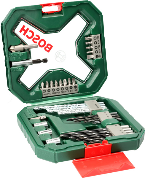 X-Line Classic Bohrer- und Schrauber-Set, 34-teilig Produktbild img1 L