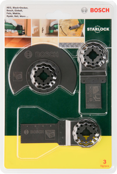 Starlock Starter-Set Holz, 3-teilig, für Multifunktionsgeräte Produktbild img2 L
