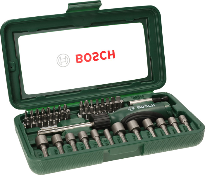 Schraubendreher-Set, 46-teilig, mit Bit Garage im Handgriff Produktbild img1 L