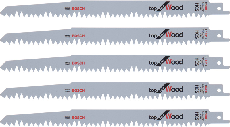 Säbelsägeblatt S 1531 L, Top for Wood, 5er-Pack Produktbild img1 L