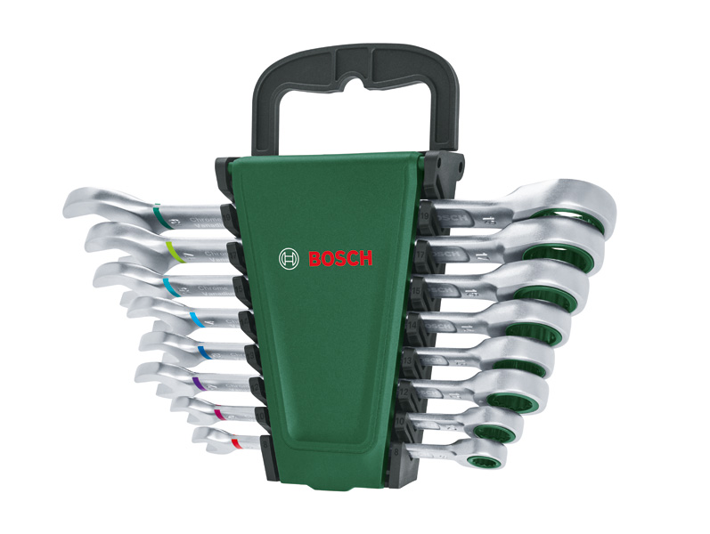 Handwerkzeuge Schraubenschlüssel mit Ratsche Set 8-tlg. Produktbild img3 L