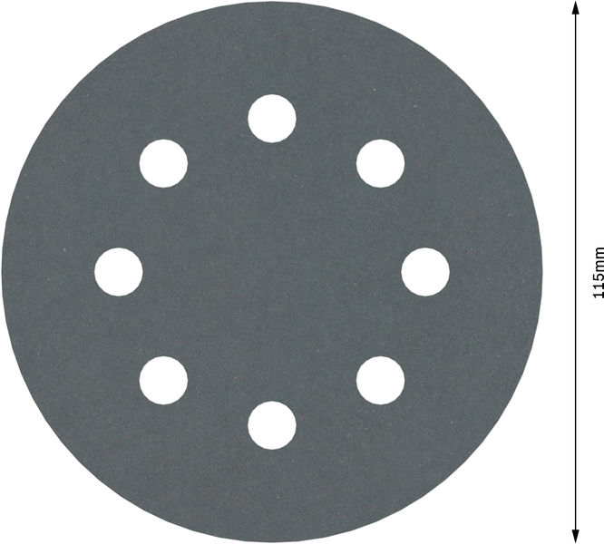 PRO F355 Schleifblatt, 115&nbsp;mm, G600, 5-tlg. Produktbild img5 L