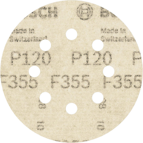 PRO F355 Schleifblatt, 125&nbsp;mm, 120, 5-tlg. Produktbild img2 L
