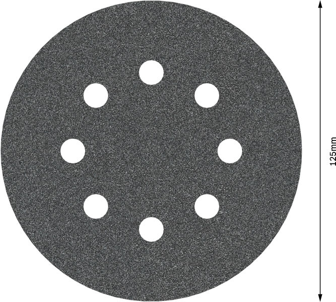 PRO F355 Schleifblatt, 125&nbsp;mm, 120, 5-tlg. Produktbild img5 L
