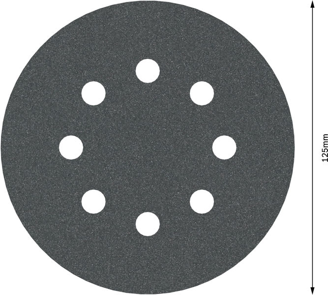 PRO F355 Schleifblatt, 125&nbsp;mm, G180, 5-tlg. Produktbild img5 L