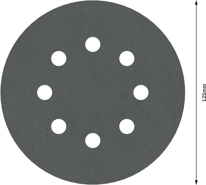 PRO F355 Schleifblatt, 125&nbsp;mm, G400, 5-tlg. Produktbild img5 L