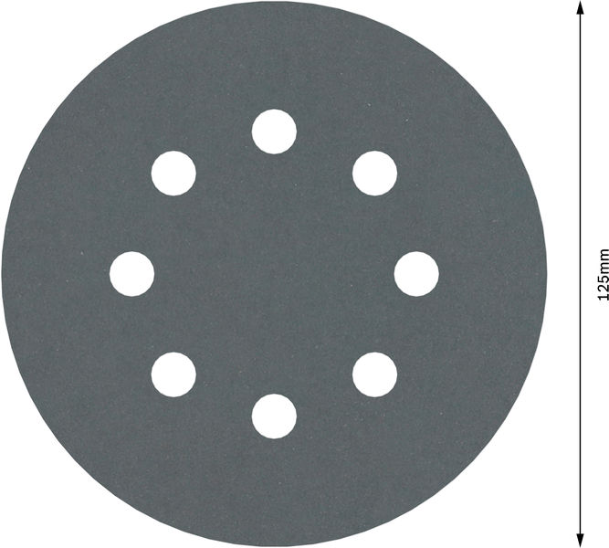 PRO F355 Schleifblatt, 125&nbsp;mm, G600, 5-tlg. Produktbild img5 L