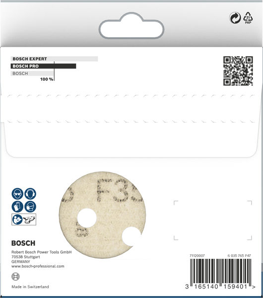 PRO F355 Schleifblatt, 125&nbsp;mm, G600, 5-tlg. Produktbild img4 L
