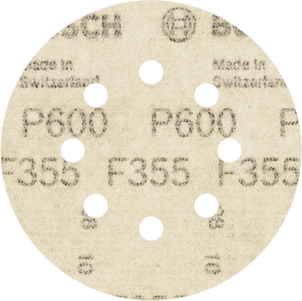 PRO F355 Schleifblatt, 125&nbsp;mm, G600, 5-tlg. Produktbild img2 L