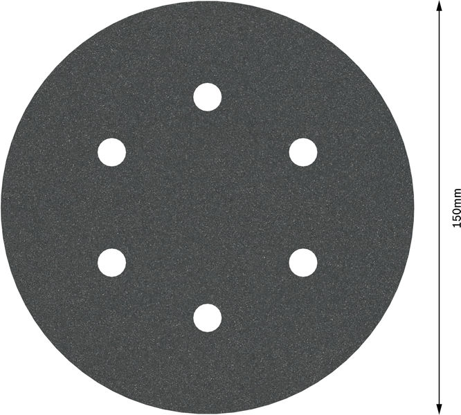 PRO F355 Schleifblatt, 150&nbsp;mm, G240, 5-tlg. Produktbild img5 L
