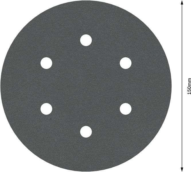 PRO F355 Schleifblatt, 150&nbsp;mm, G400, 5-tlg. Produktbild img5 L