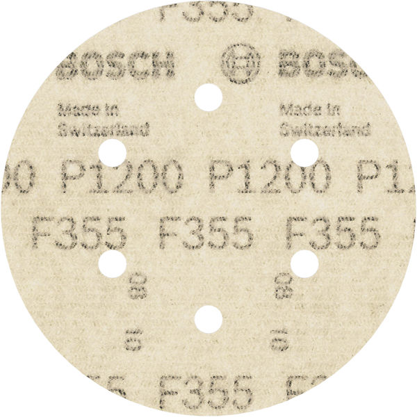 PRO F355 Schleifblatt, 150&nbsp;mm, G1200, 5-tlg. Produktbild img2 L