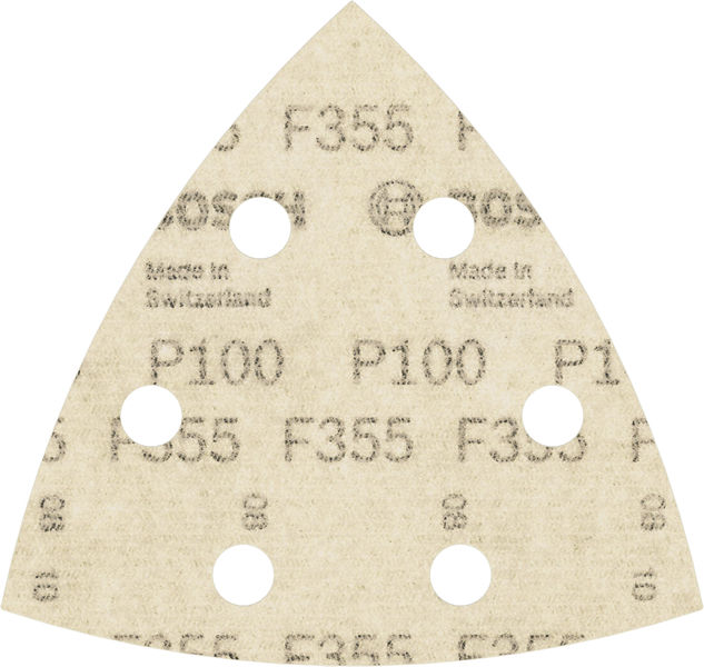 PRO F355 Schleifblatt, 93&nbsp;mm, G100, 5-tlg. Produktbild img2 L