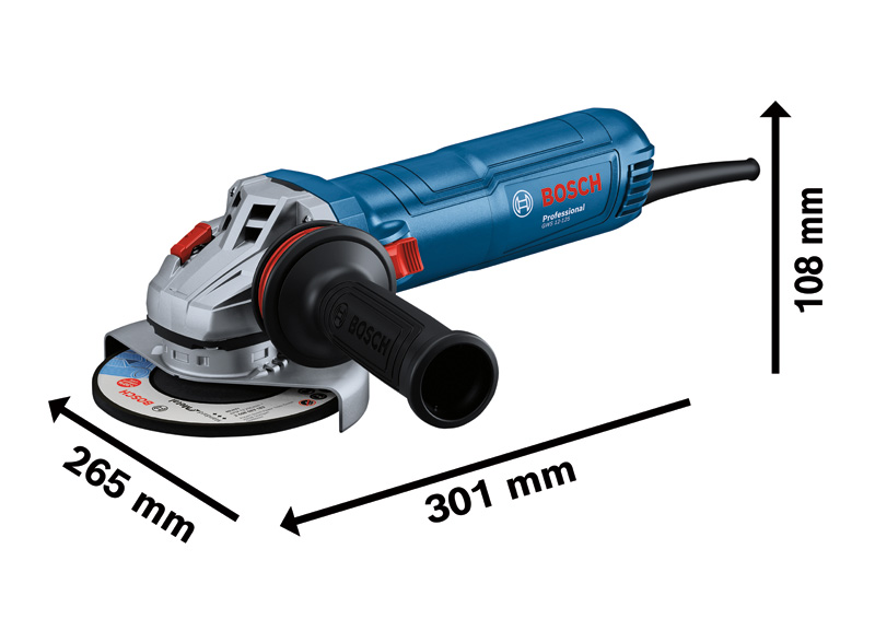 Winkelschleifer GWS 12-125, Zusatzhandgriff Vibration Control Produktbild img3 L