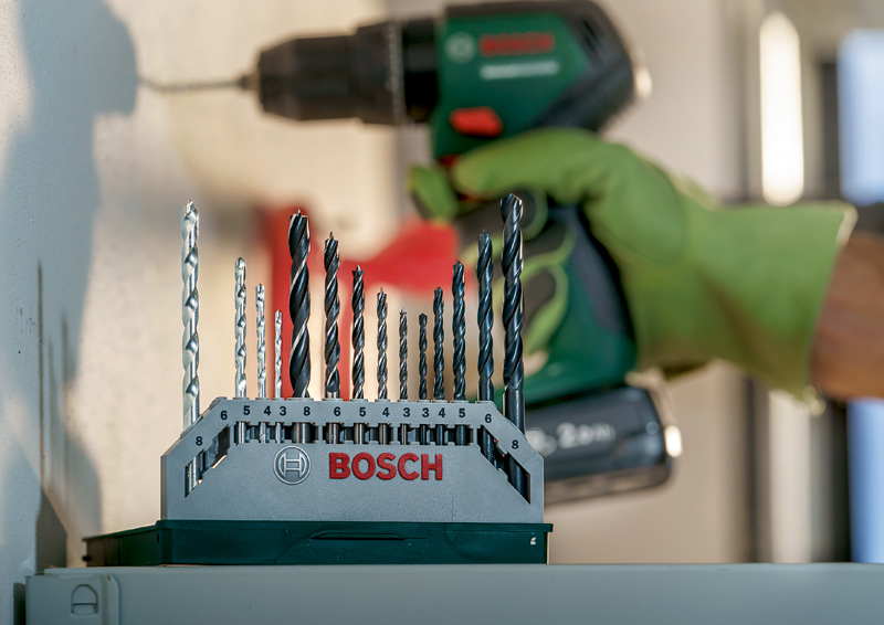 Mini-X-Line Mixed-Set, 15-teilig, 5 Stein-, 5 Metall-, 5 Holzbohrer Produktbild img4 L