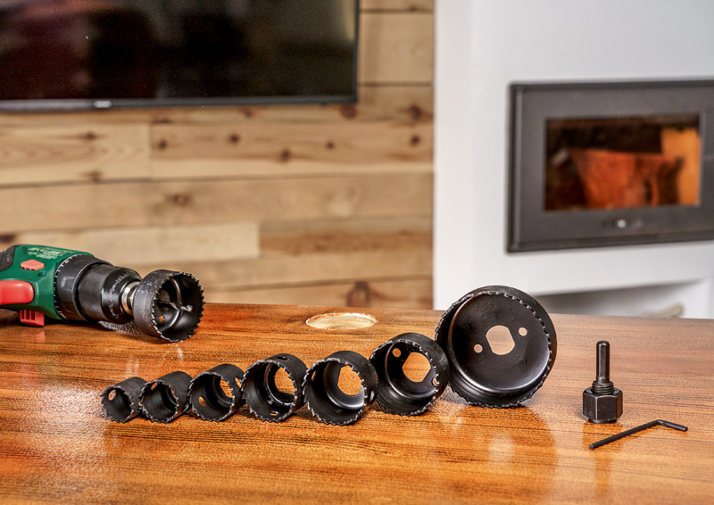 Lochsägen-Set, 11-teilig, Durchmesser: 22 - 68 mm Produktbild img5 L