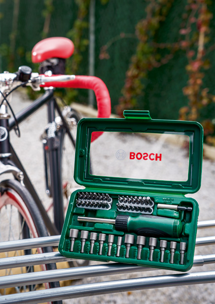 Schraubendreher-Set, 46-teilig, mit Bit Garage im Handgriff Produktbild img7 L