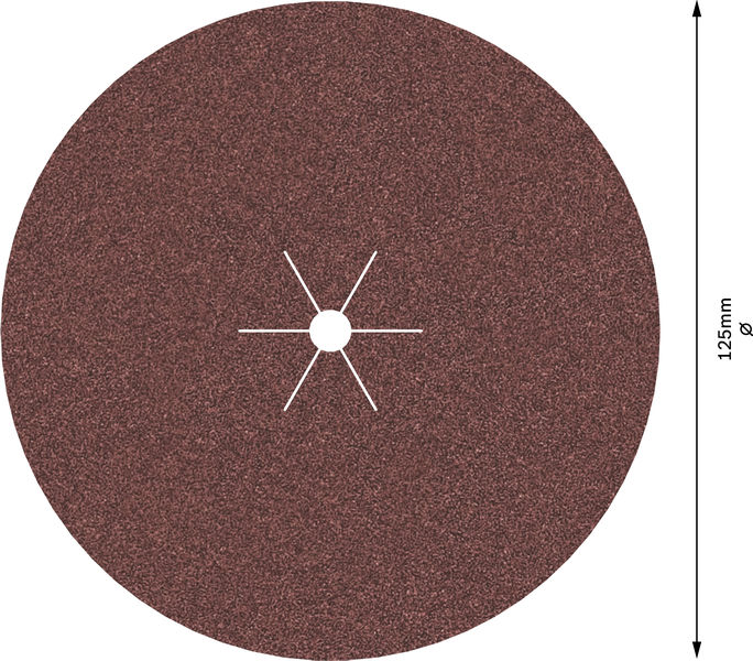 PRO F460 Schleifblatt, 125&nbsp;mm, G180, 5-tlg. Produktbild img5 L