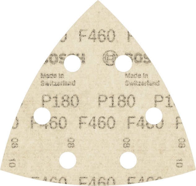 PRO F460 Schleifblatt, 93&nbsp;x&nbsp;93&nbsp;mm; G180, 5-tlg. Produktbild img2 L