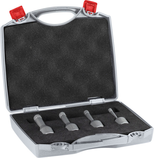 PRO Ceramic Trockenbohrkronen-Set, 6x30, 8x30, 10x30, 12x30&nbsp;mm, M14, 4-tlg. Produktbild img2 L