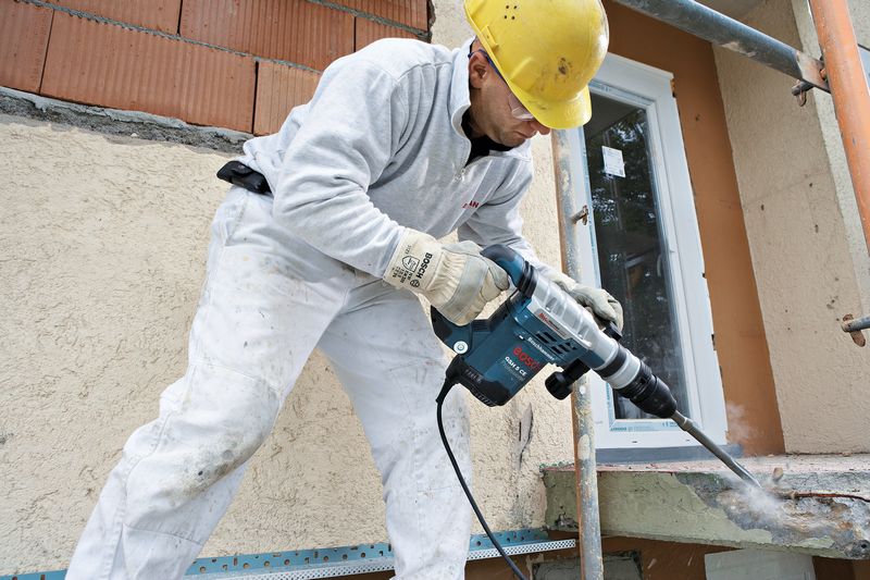 Schlaghammer mit SDS max GSH 5 CE im Handwerkerkoffer Produktbild img4 L