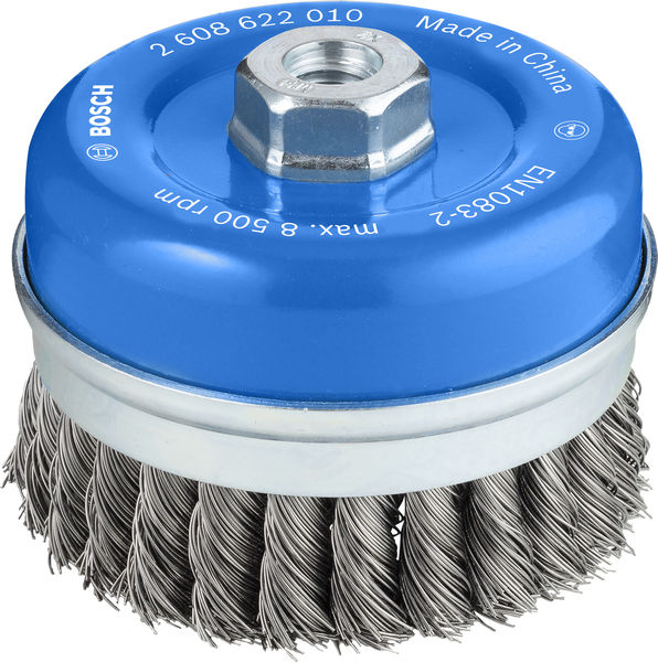 PRO&nbsp;Metal heavy Topfbürste, 100 x 0,5&nbsp;mm, Gewinde Produktbild img1 L