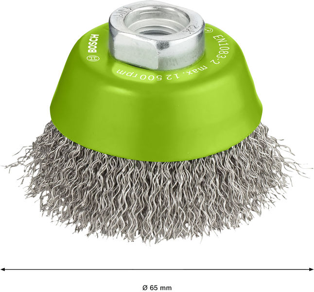 PRO Stainless Steel clean Topfbürste, 65 x 0,3&nbsp;mm, Gewinde Produktbild img4 L