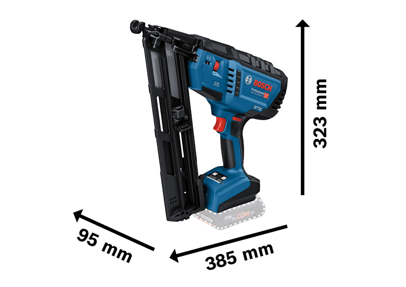 Akku-Holznagler GNH 18V-64 MD in L-BOXX Produktbild img3 L