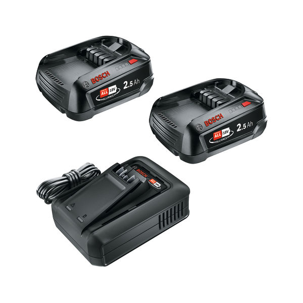 Starter-Set Starter-Set 18V, 2 x Akku PBA 18V 2.5Ah Produktbild img2 L