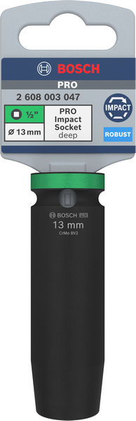 PRO Impact Steckschlüsselsatz, 1/2", 13&nbsp;mm, tief Produktbild img2 L