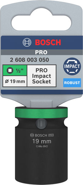 PRO Impact Steckschlüsselsatz, 1/2", 19&nbsp;mm, Standard Produktbild img2 L