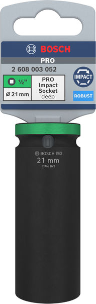 PRO Impact Steckschlüsselsatz, 1/2", 21&nbsp;mm, tief Produktbild img2 L