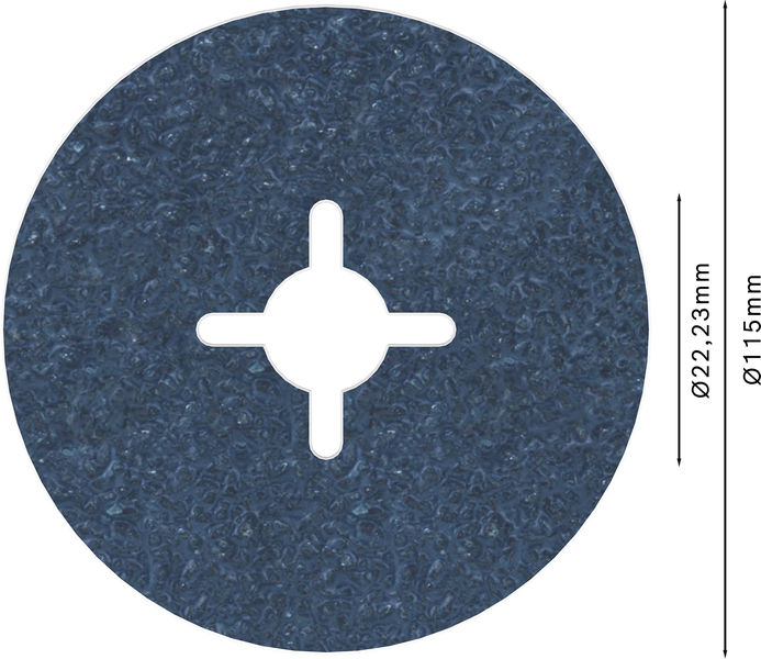 PRO R574 Fiberscheibe, 115&nbsp;mm, G36 Produktbild img3 L