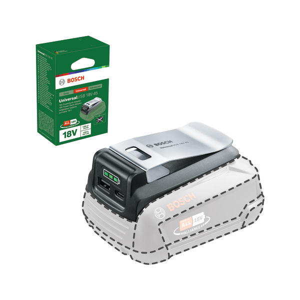 Ladegerät UniversalUSB 18V-45 Produktbild img1 L