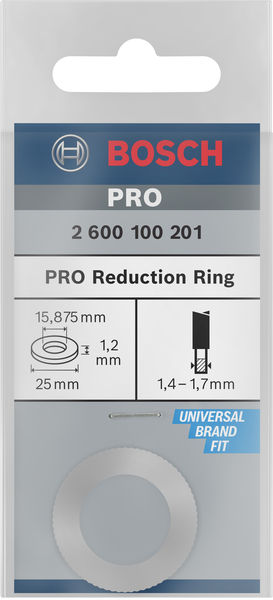 Reduzierring für PRO Kreissägeblatt, 25 x 1,2 x 15,875&nbsp;mm Produktbild img2 L