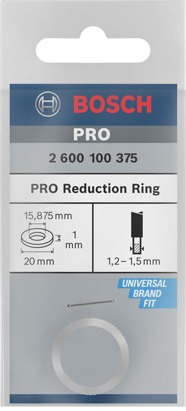 Reduzierring für PRO Kreissägeblatt, 20 x 1 x 15,875&nbsp;mm Produktbild img2 L