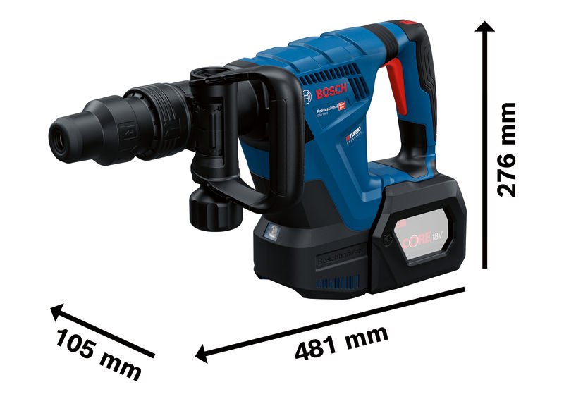 Akku-Schlaghammer mit SDS max GSH 18V-5 in XL-BOXX Produktbild img3 L