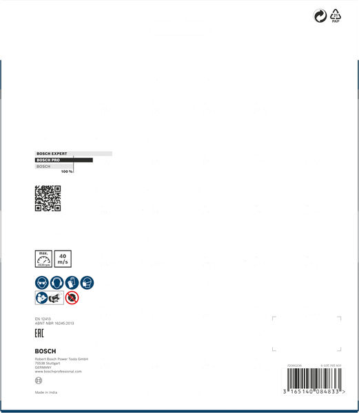 PRO Metal Schleifscheibe, 200 x 25 x 32&nbsp;mm, G36 Produktbild img3 L