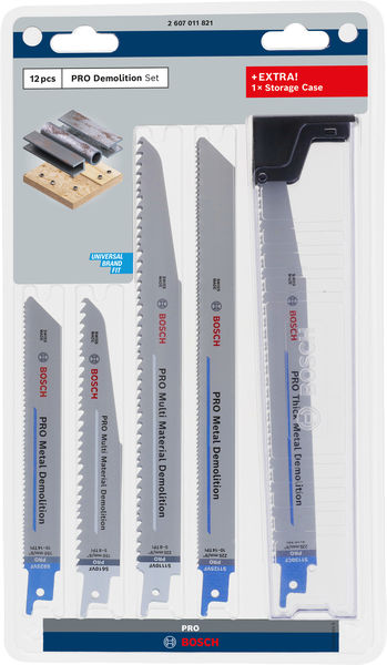 PRO Demolition Säbelsägeblatt Set, 12-tlg. Produktbild img3 L